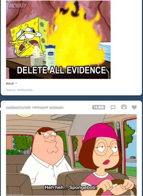 Oh spongebob