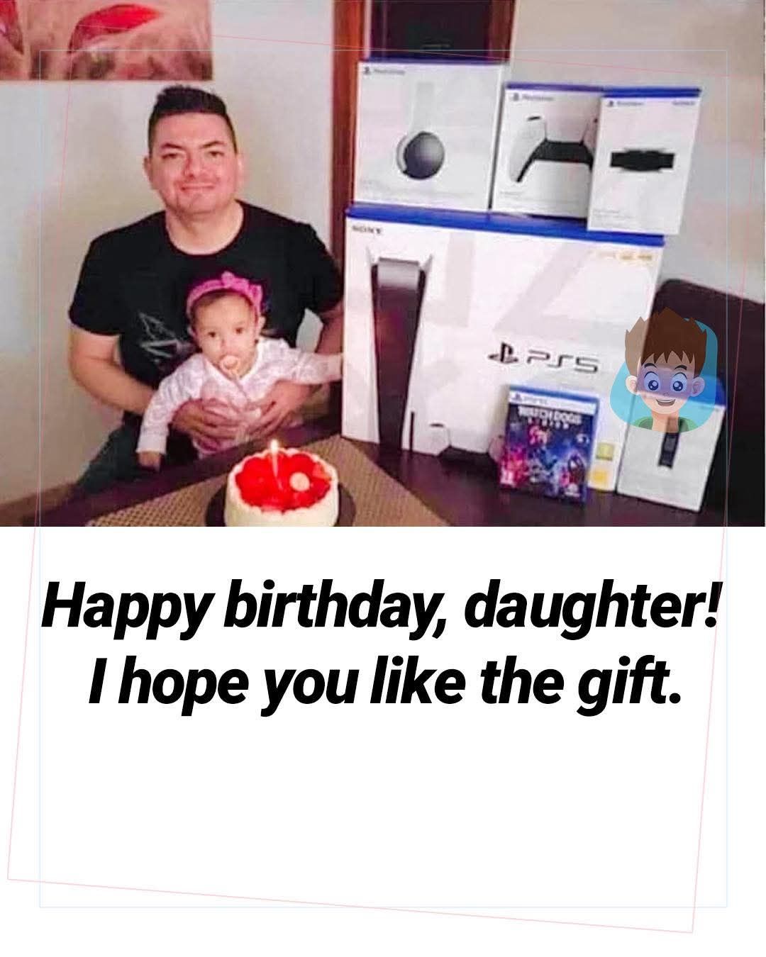 When you spare no expense for your kid