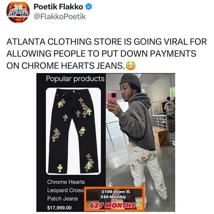 Who needs a car when you can fly with those jeans