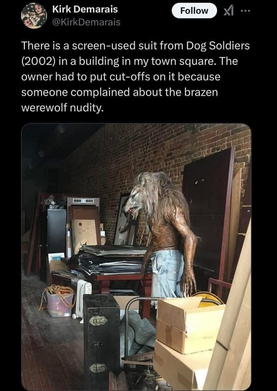 Aware werewolf