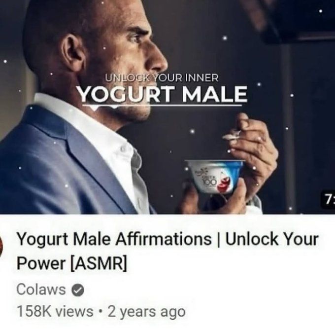 Don't call yourself yogurt male if you don't plain yogurt