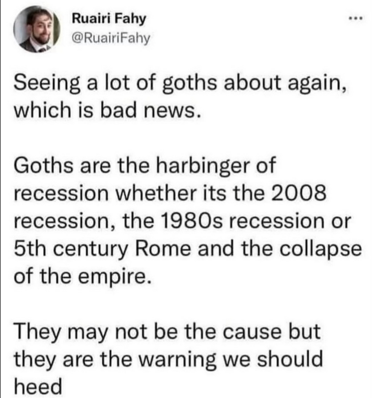Wanting a goth GF has its consequences