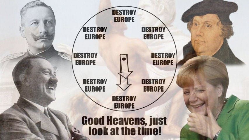 It's Germany O'clock