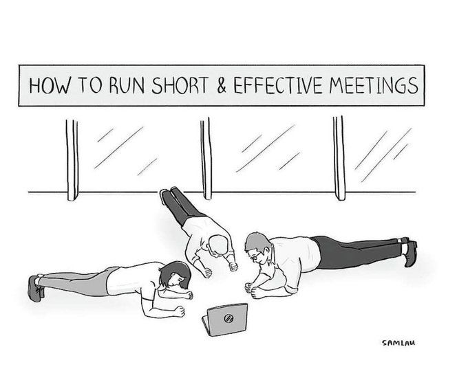 Daily standup? More like daily plank down