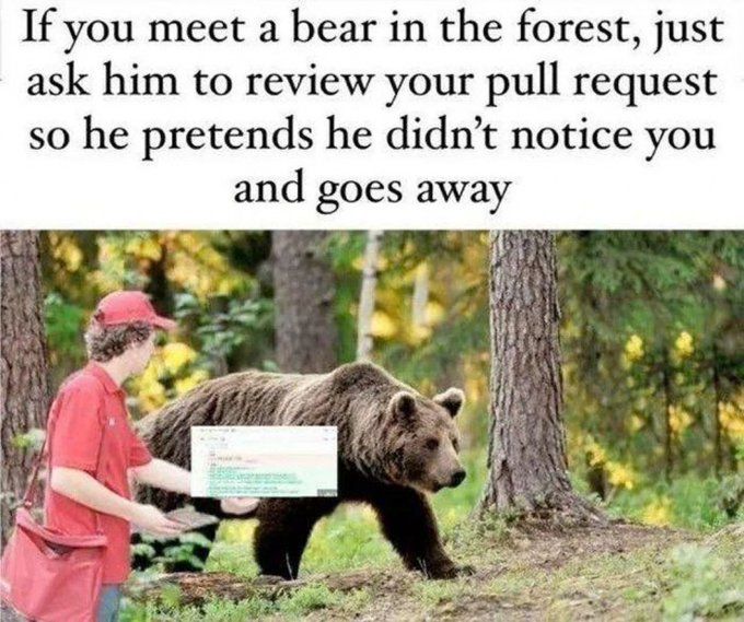 They can't bear reading other people's code