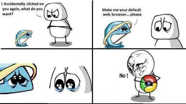 Shut Up Internet Explorer...