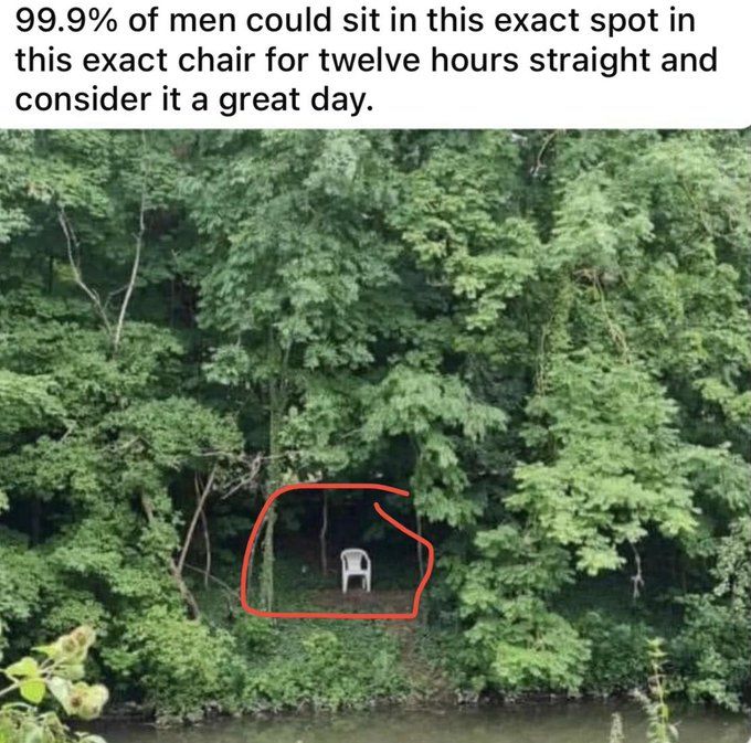 gotta put a chair or little bench at the very end of my lawn, overseeing the beautiful landscape...