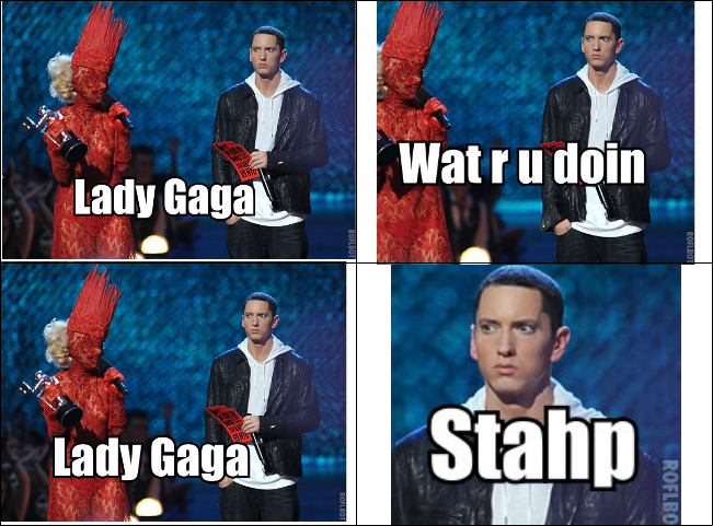 Lady Gaga stahp
