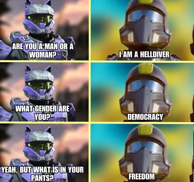 Political meme.