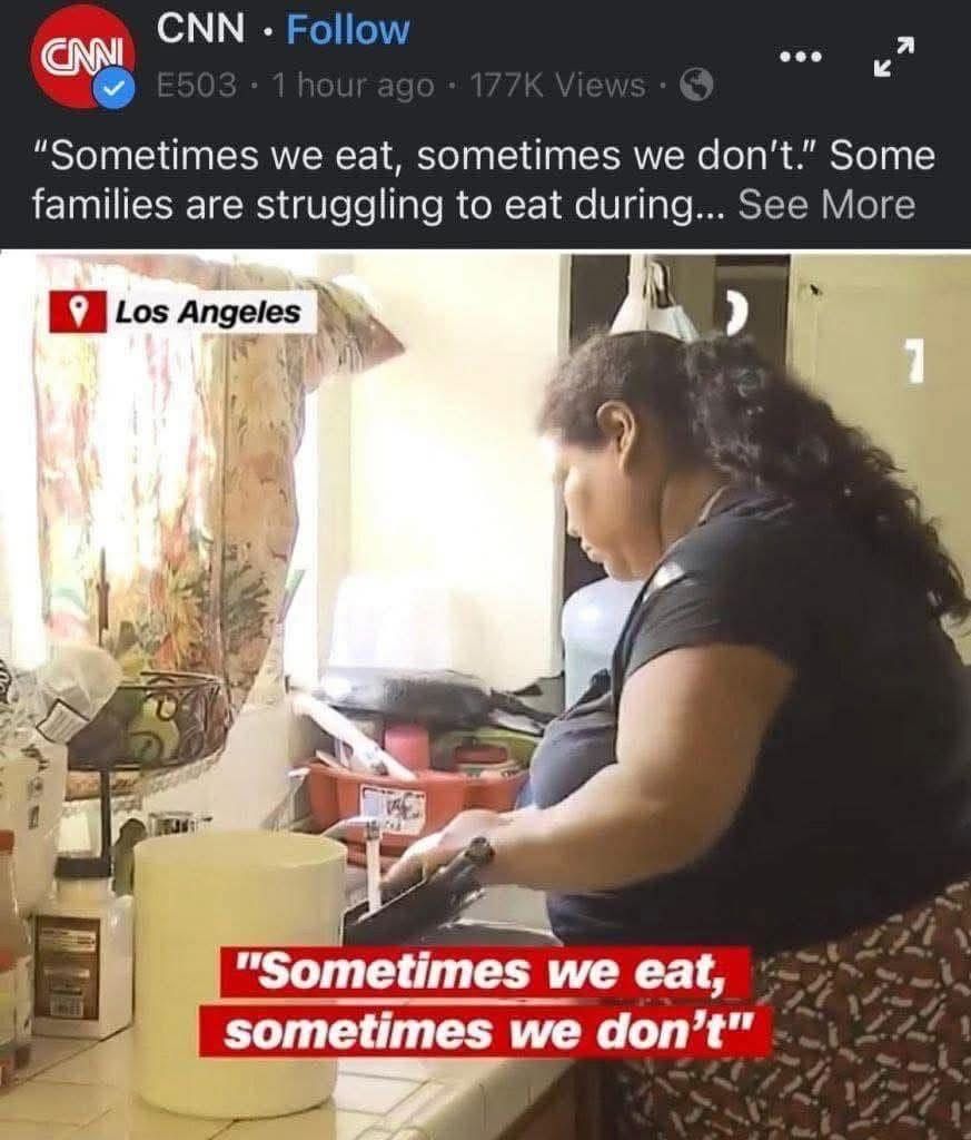 She was talking about in between meals