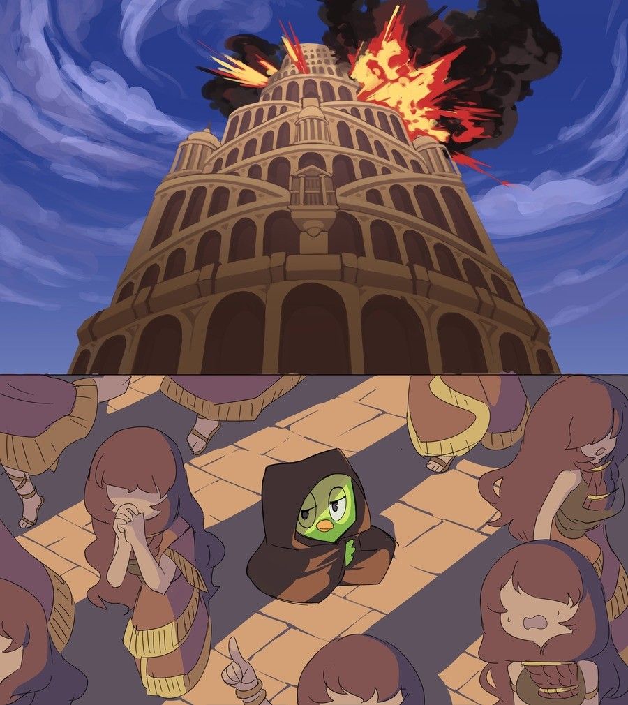 The tower of babel was an inside job