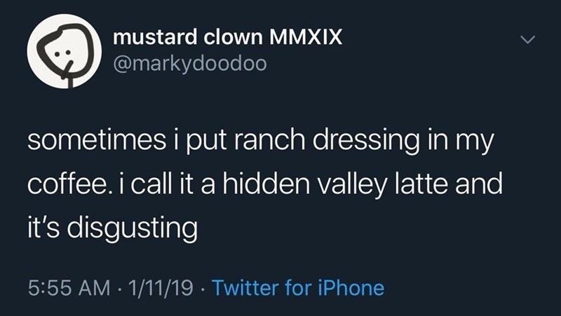 My strange addiction