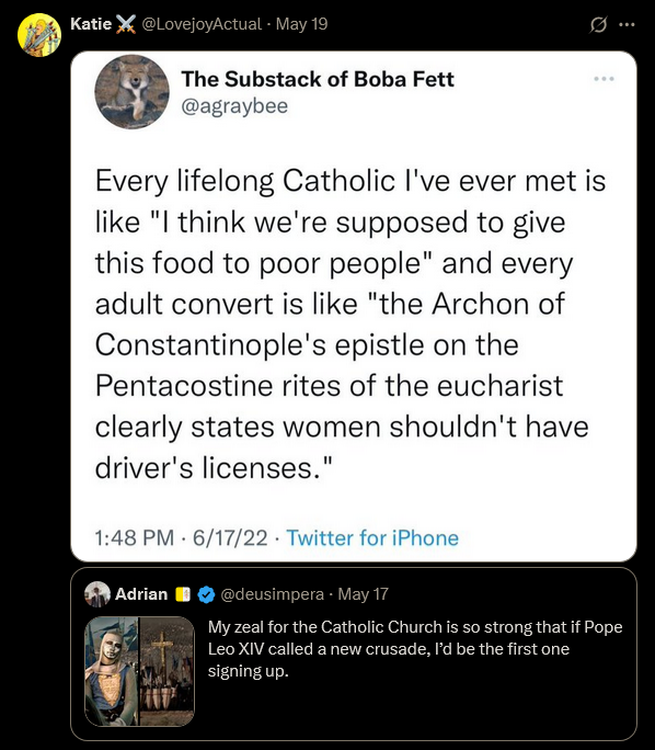 Zealosy of the convert