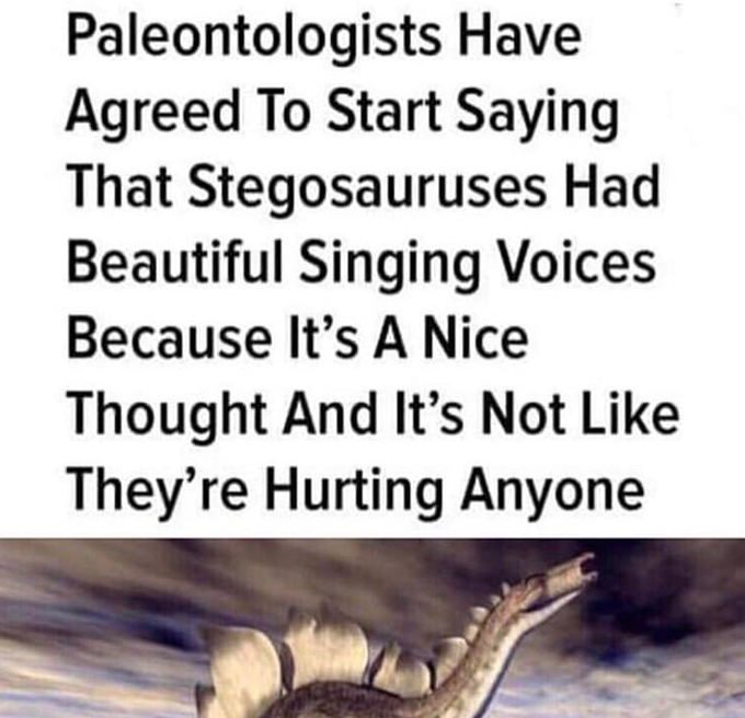 Can't be disproven