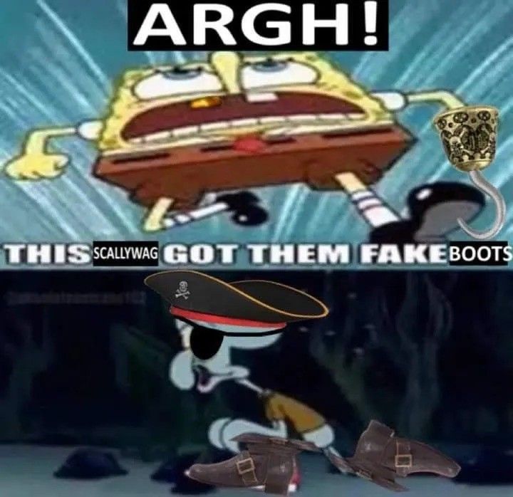 Now you'll feel the wrath of Blindbeard the Pirate