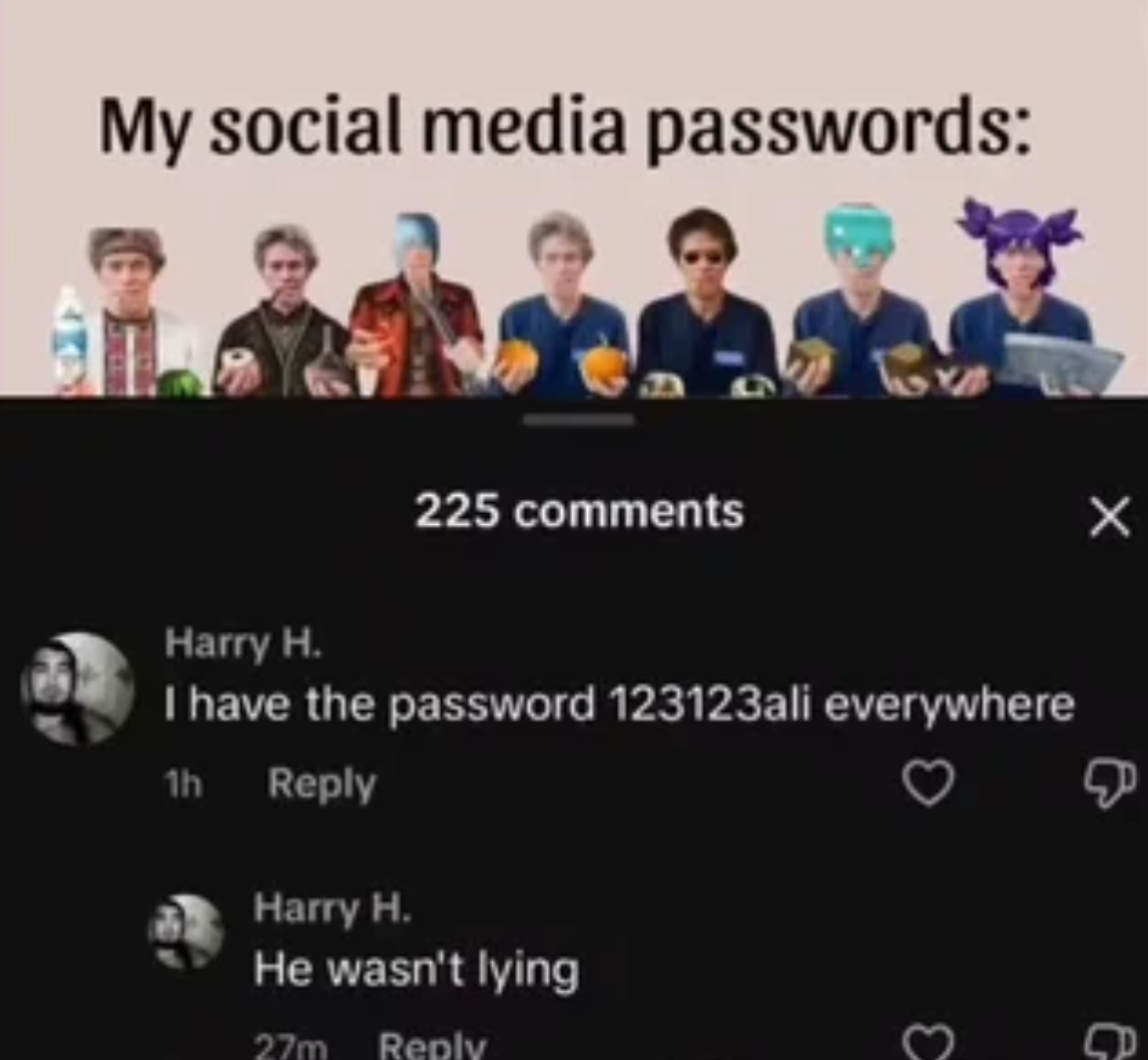 My HL password is a randomly generated 30 digit one