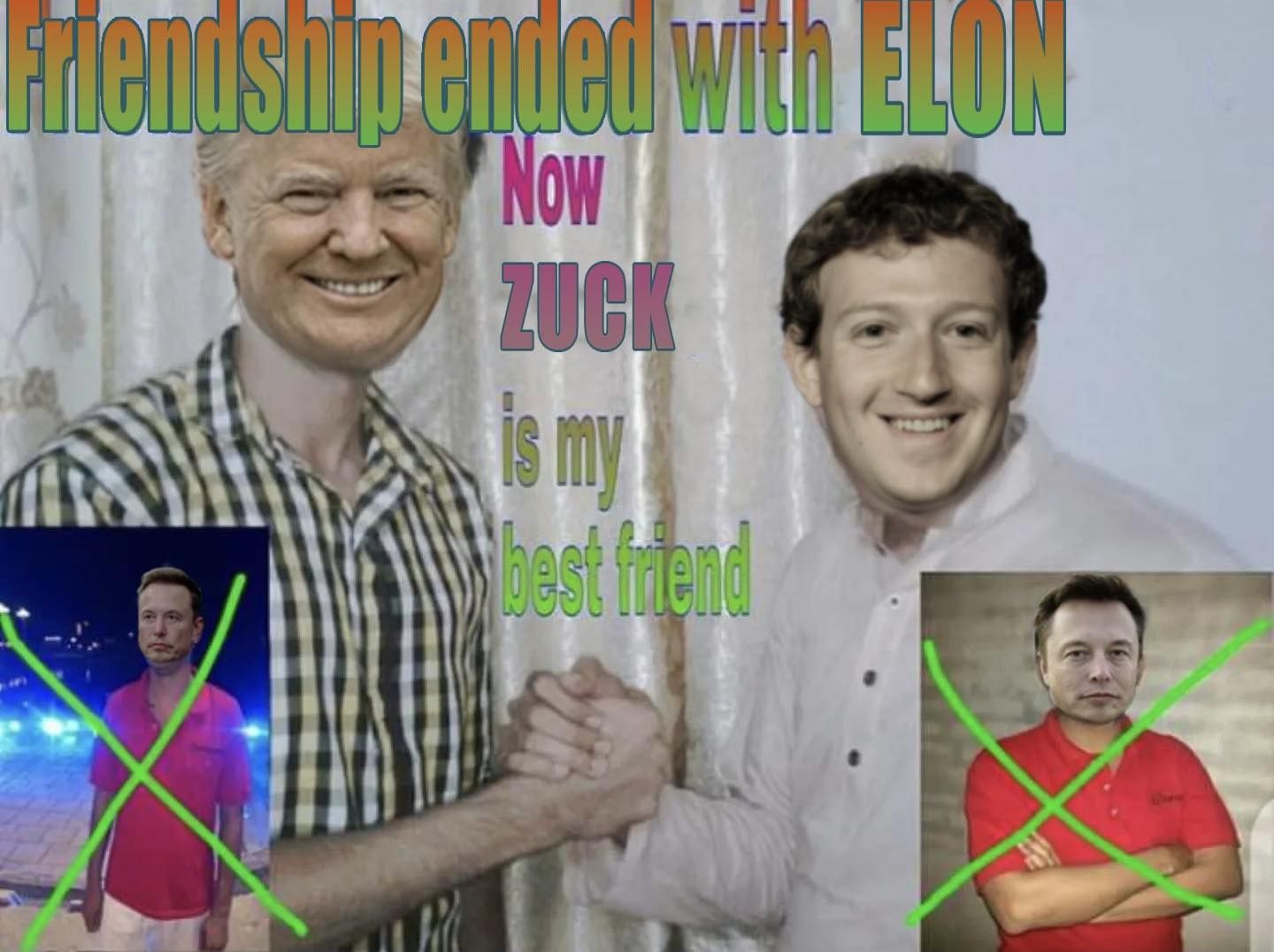 He just shared this on his FB account