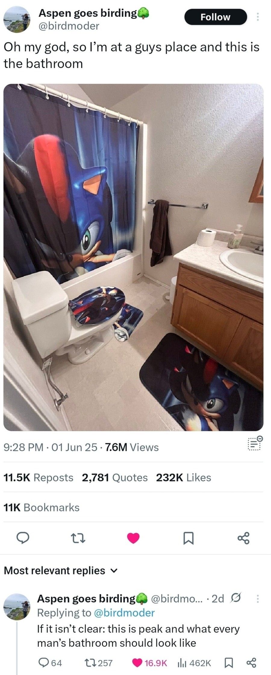 So long as he isn't also a Pikachu fan