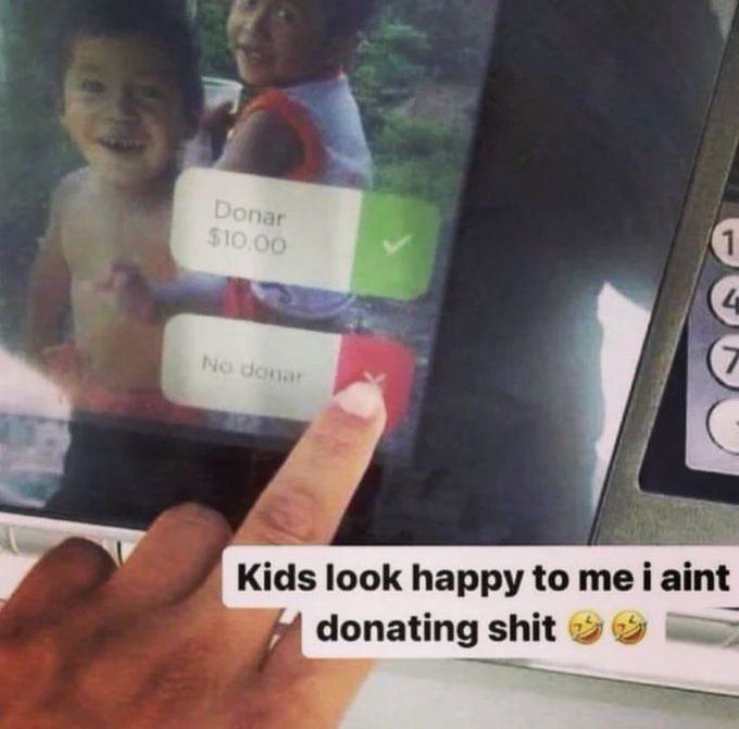 They do be looking happy tho