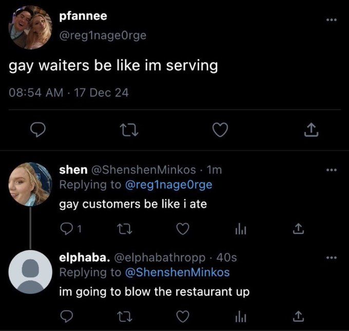 Appropriate reaction