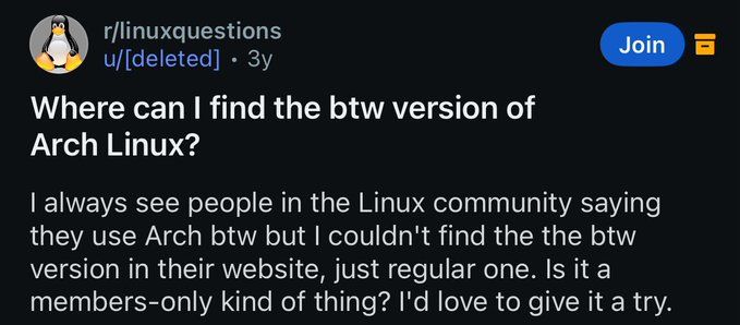 I use Arch btgw