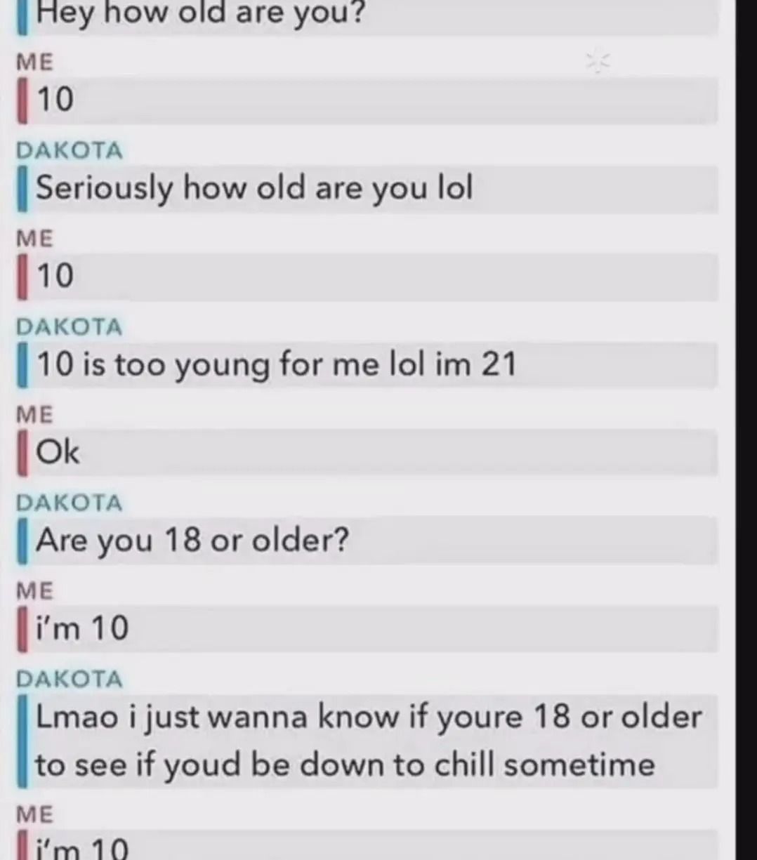 Trump chat log leaked