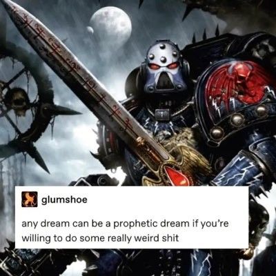 What do your night delusions demand of you?