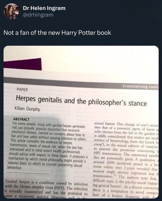 HPV (Harry Potter Vajayjay)