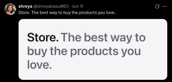Store. The best way to buy the products you love.