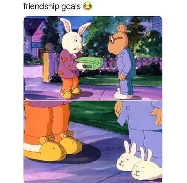 Me and who??