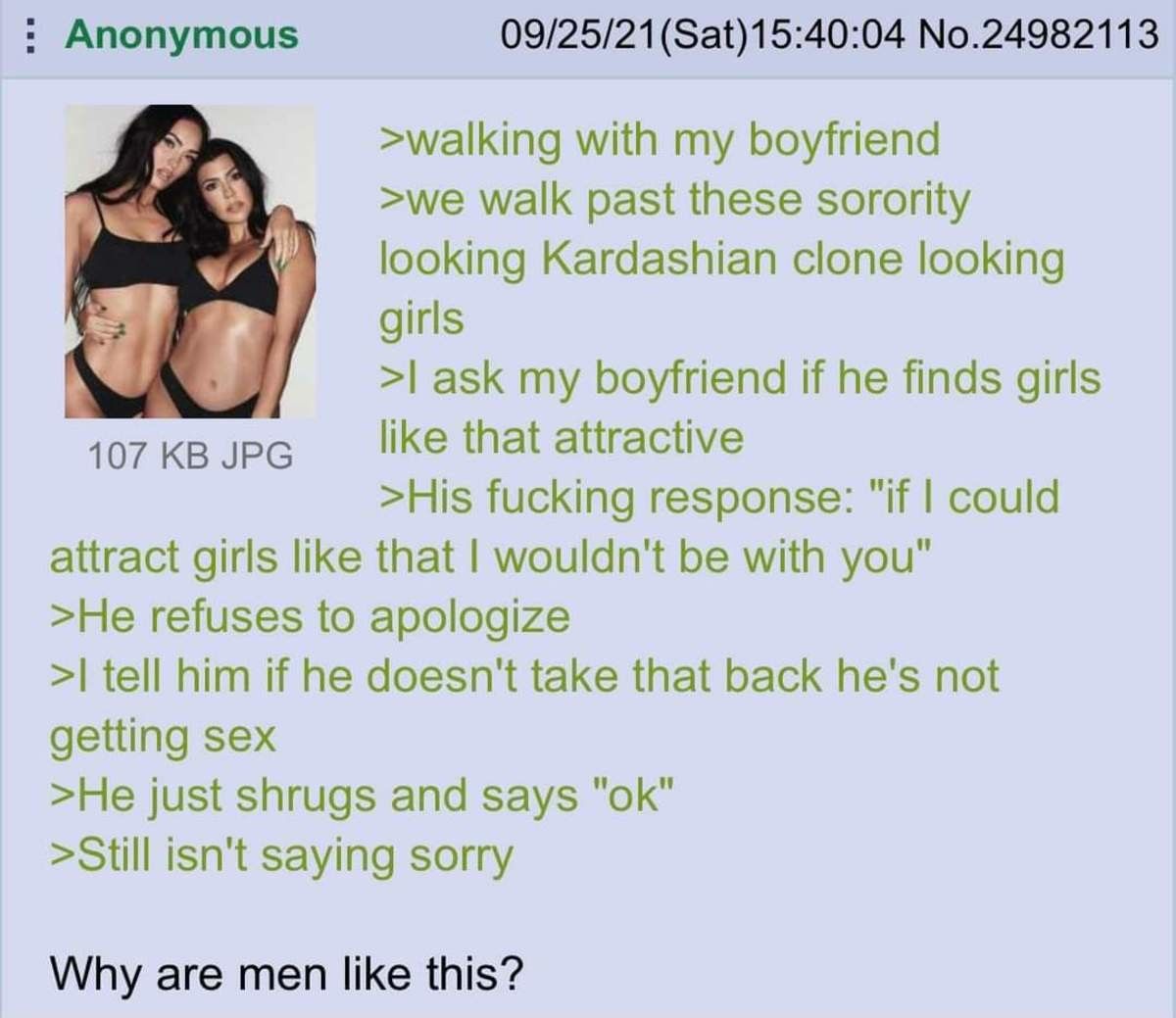 just a dude thing