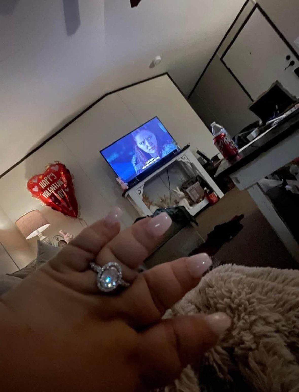 she said yes!
