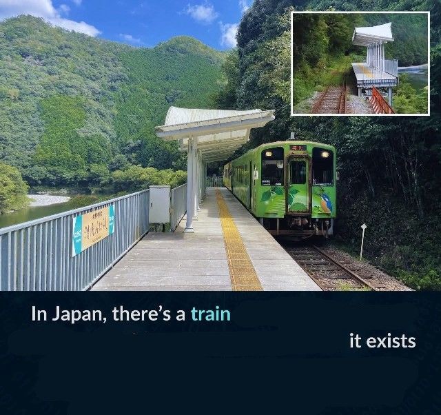 train >:( train, Japan :O
