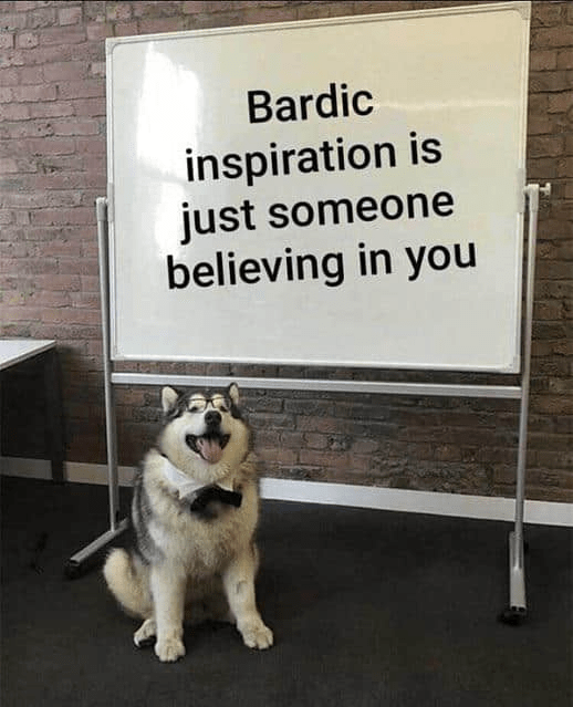 They always forget it.