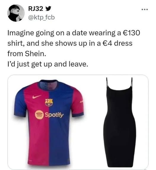 brehs who pay that much for a shirt lmao cringe af