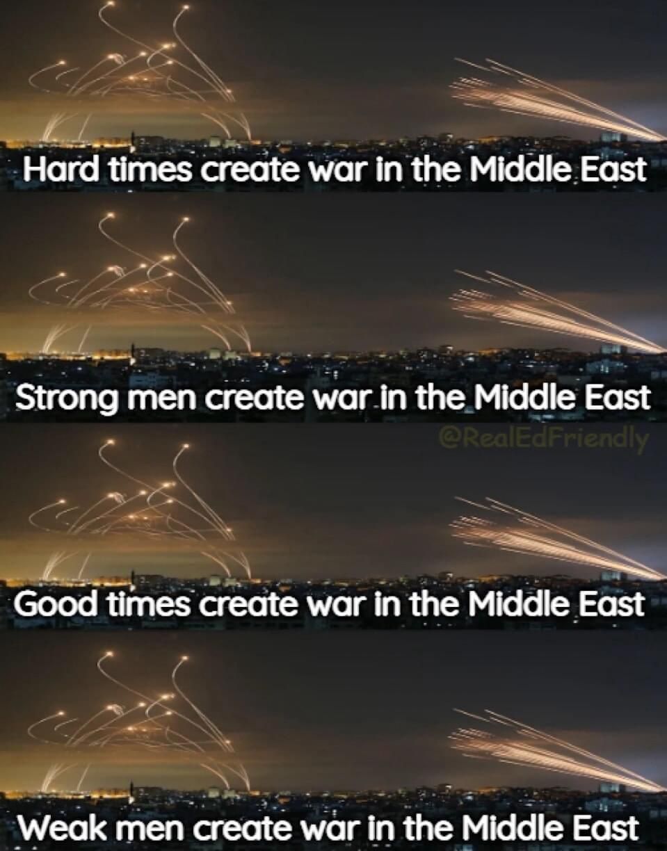 You are now at the point where a war is impending