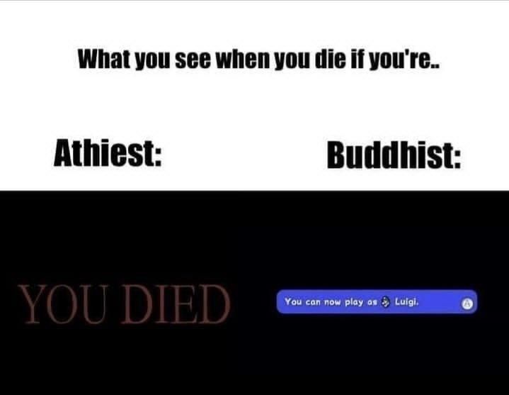No wonder they want to escape samsara
