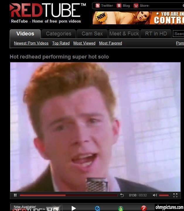 Now that's getting rickrolled! Try it ;)