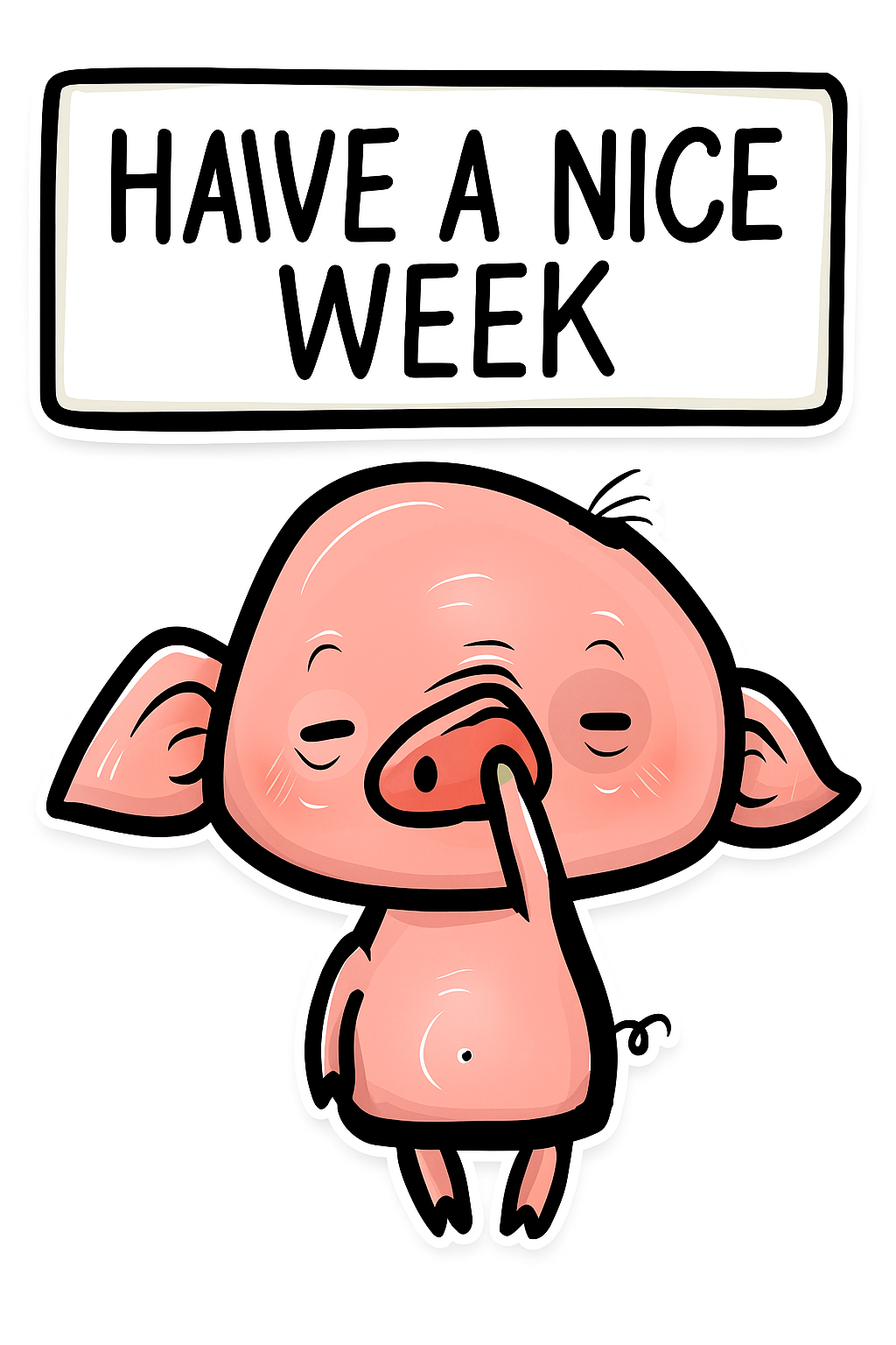 When life gets boaring, just pick yourself up and snout it off