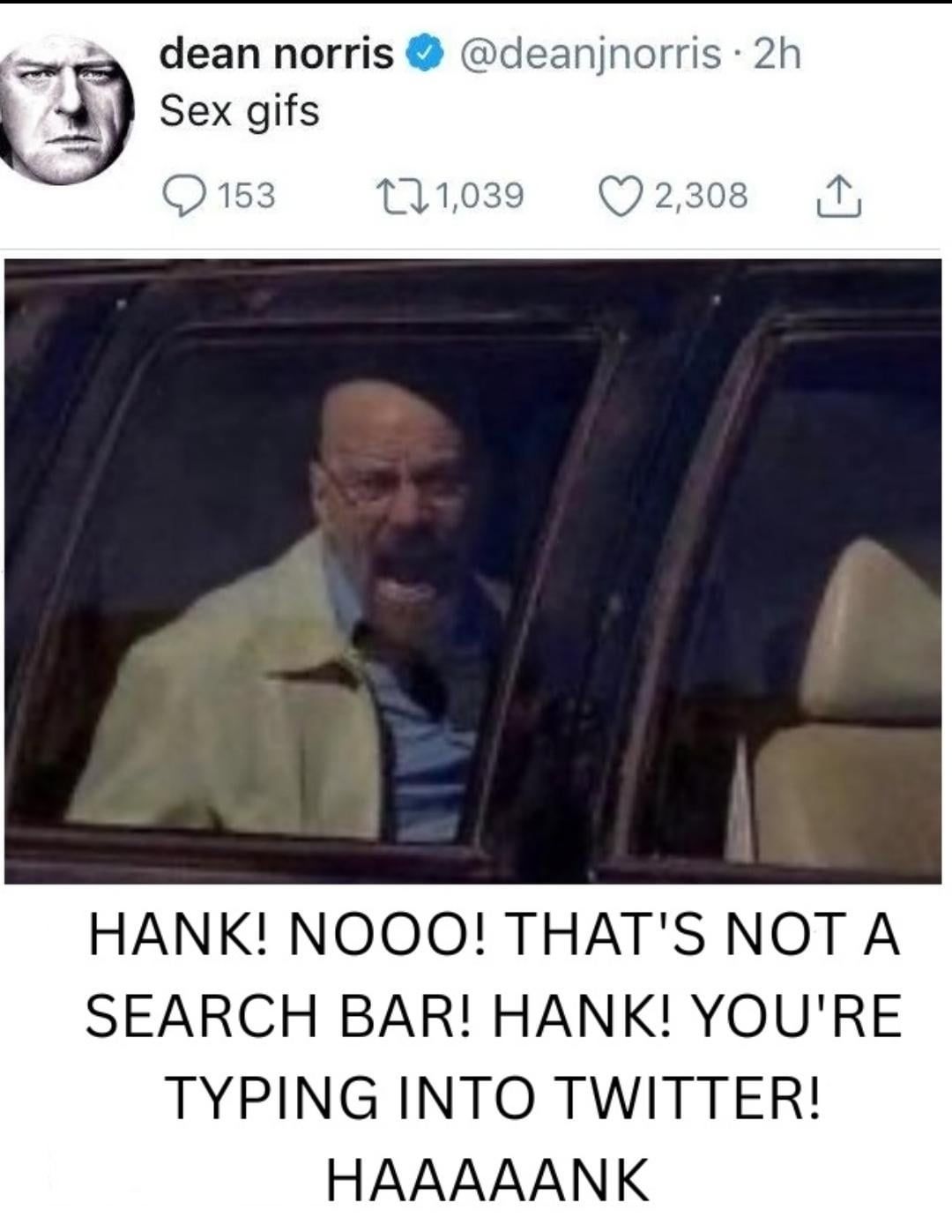 The tweet is real