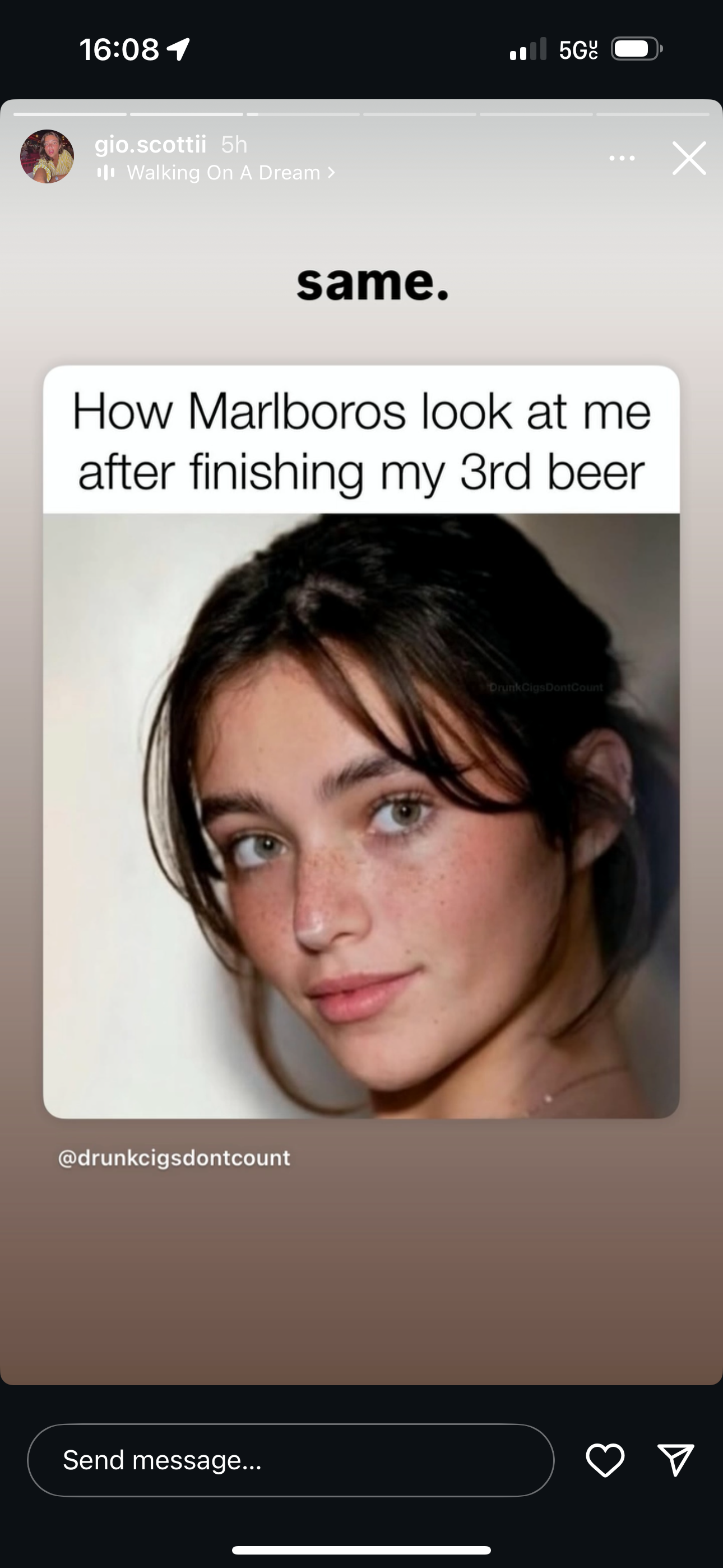 She’s self aware