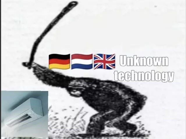 The Euro-monke fears the Freon gas