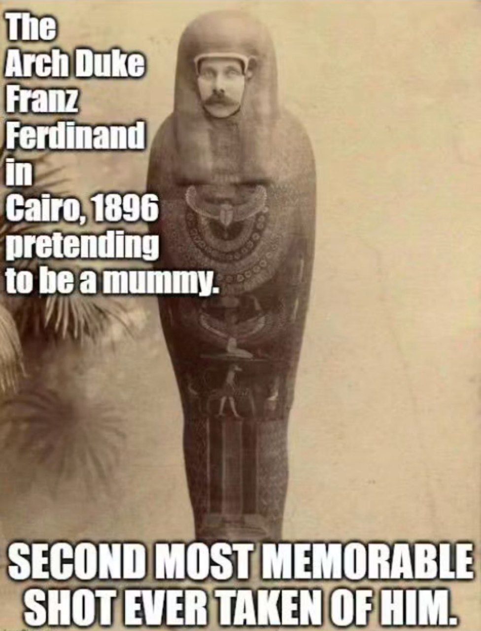 And no Gavrilo Princip in sight