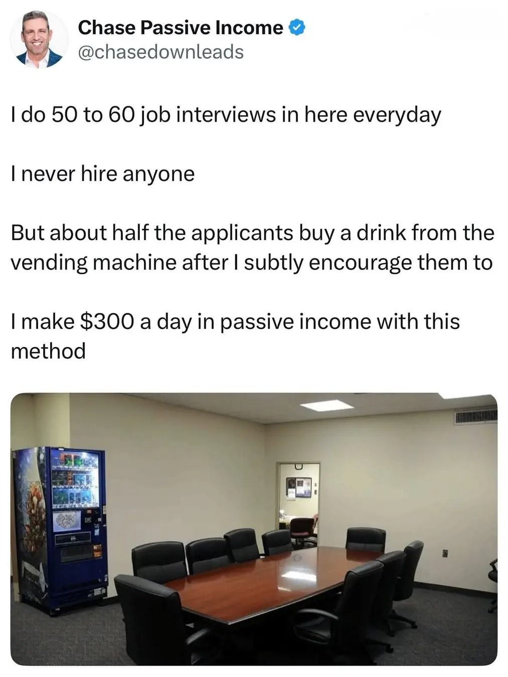 Average self-proclaimed "entrepreneur"