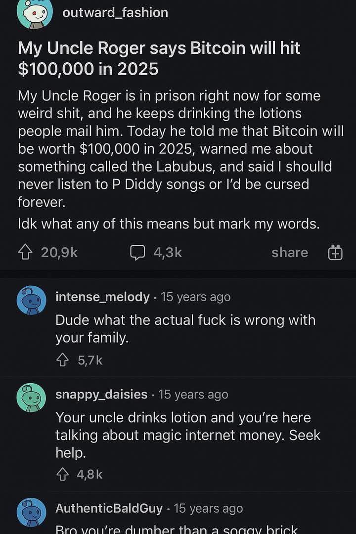 Start drinking lotion and stay off of labubus