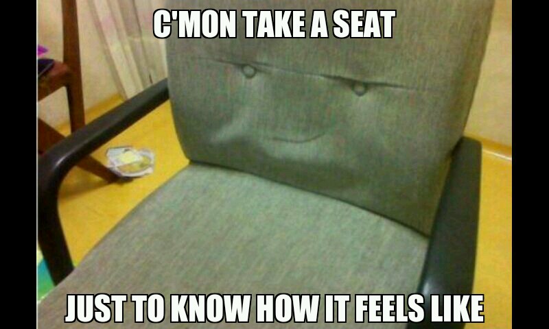 What a nasty chair