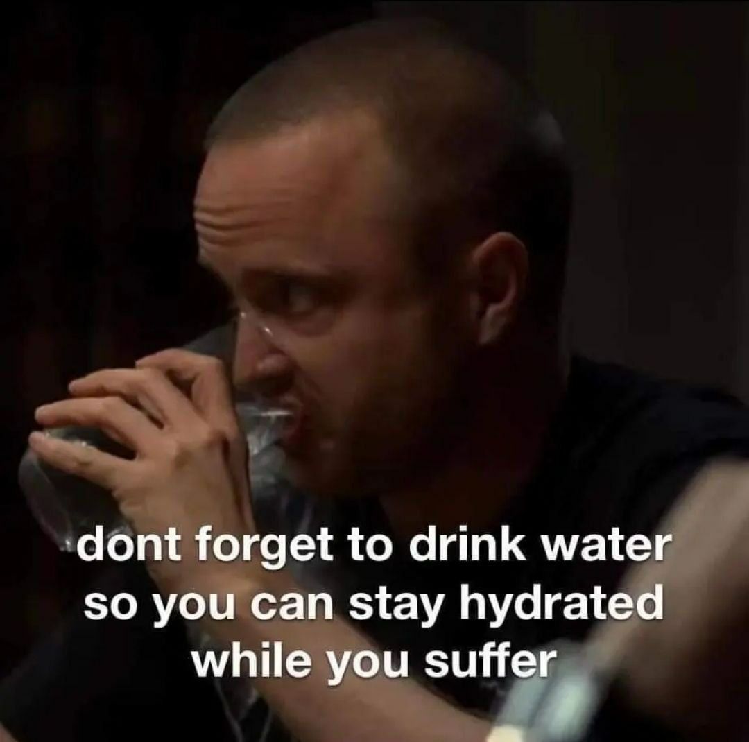 makes the suffering more wet
