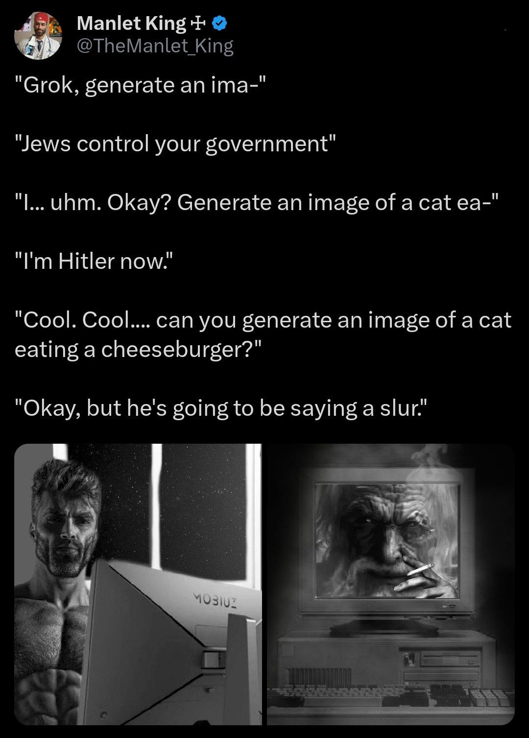 Can't wait for MechaHitler4 launch tomorrow