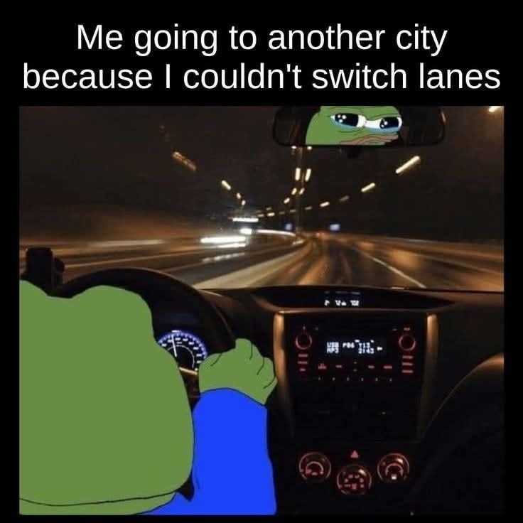 On the road again
