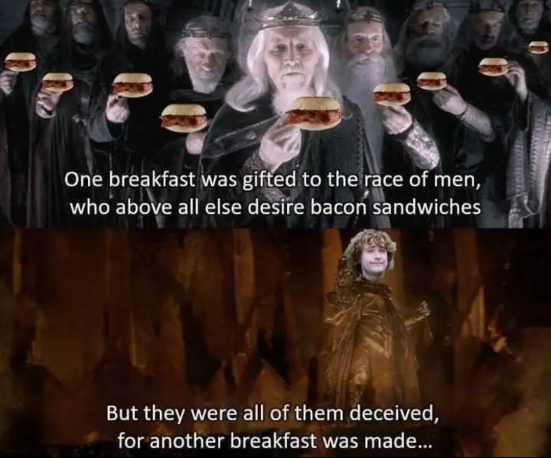 I prefer sausage